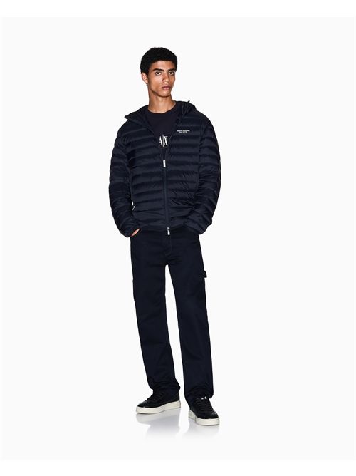 Piumino fullzip con cappuccio ARMANI EXCHANGE | XM001577AF16927/UB101